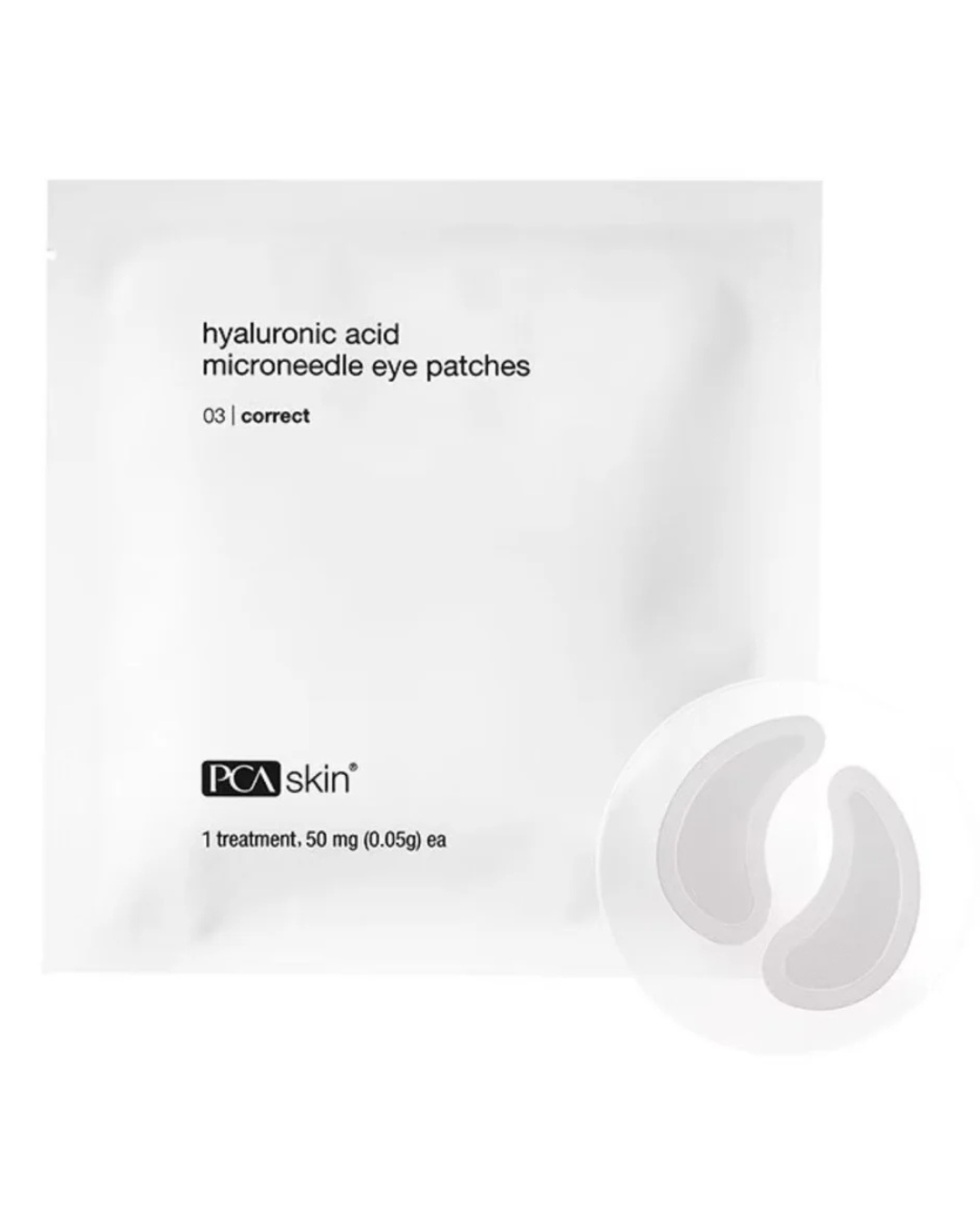 Hyaluronic Acid Microneedle Eye Patches